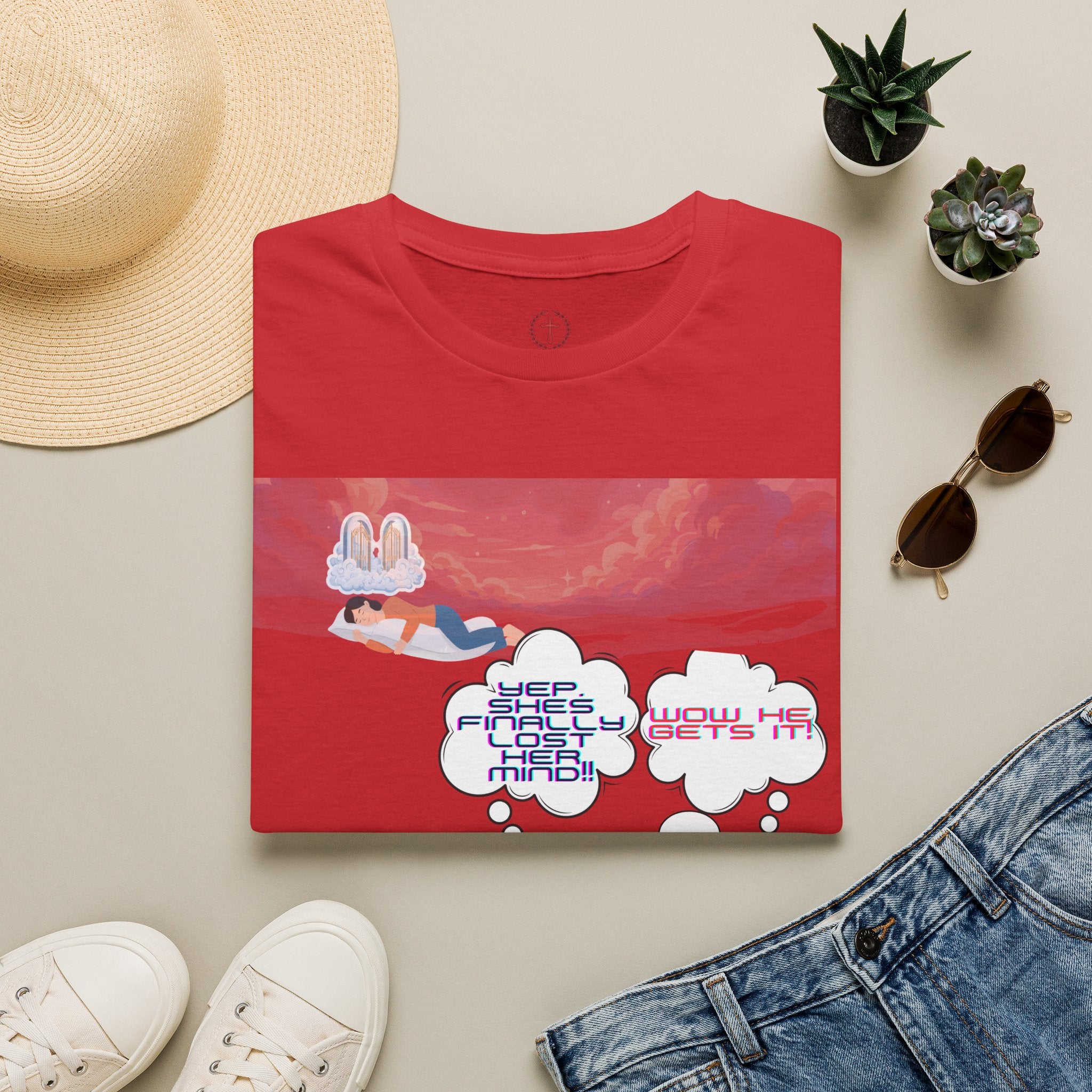 T-Shirt — 'Stop Sharing the Vision' Inspirational Conversation Graphic Tee