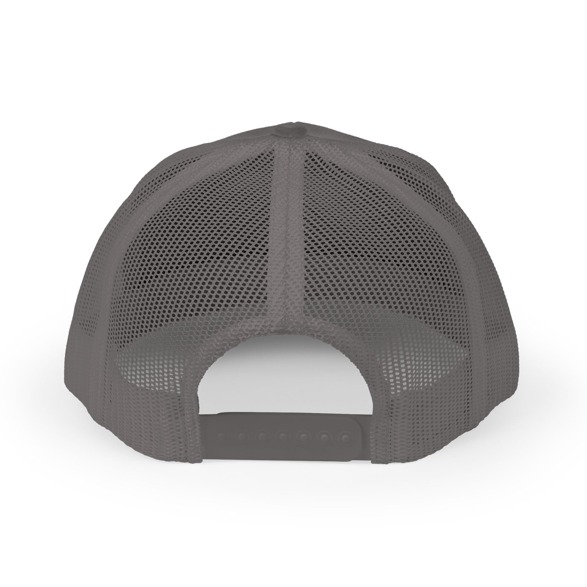 Romans 8:28 Trucker Cap — Christian Faith Snapback Hat Mesh Back
