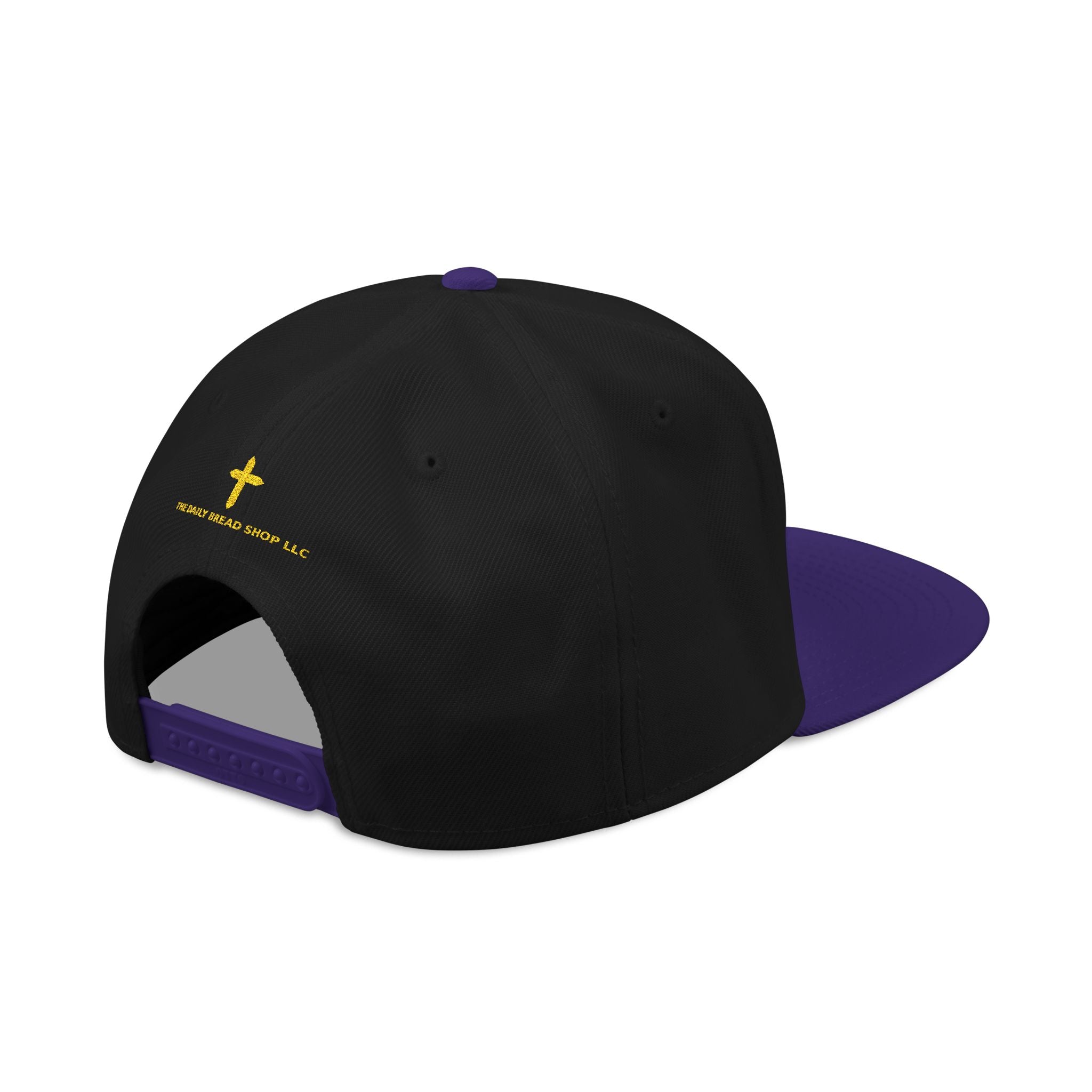 Embroidered Snapback Hat — “As For Me And My House, We Will Serve the Lord” Streetwear Cap