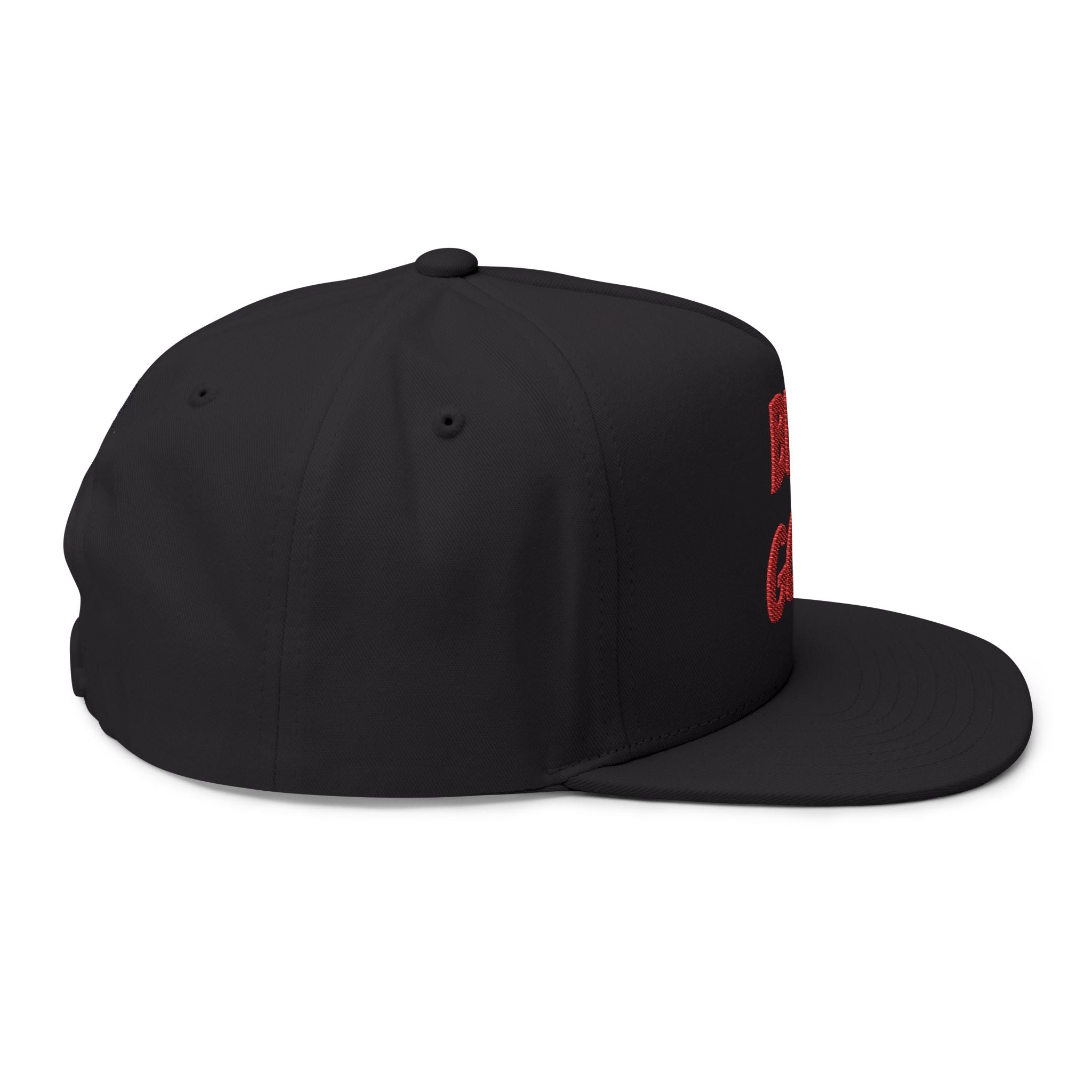 But God! Embroidered Flat Bill Cap — Christian Statement Snapback