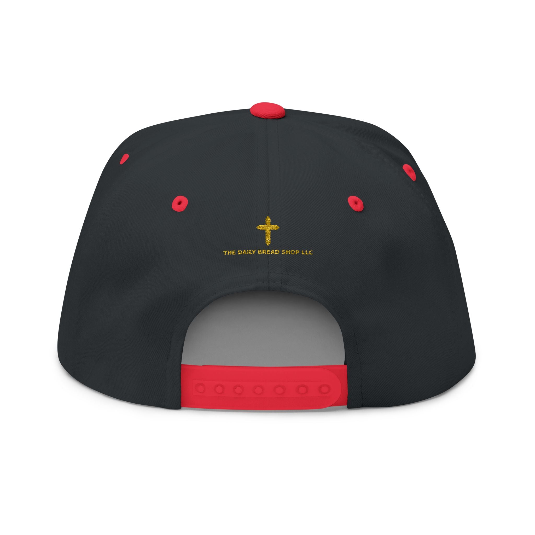 Hallelujah Anyway Flat Bill Cap — Embroidered Christian Snapback