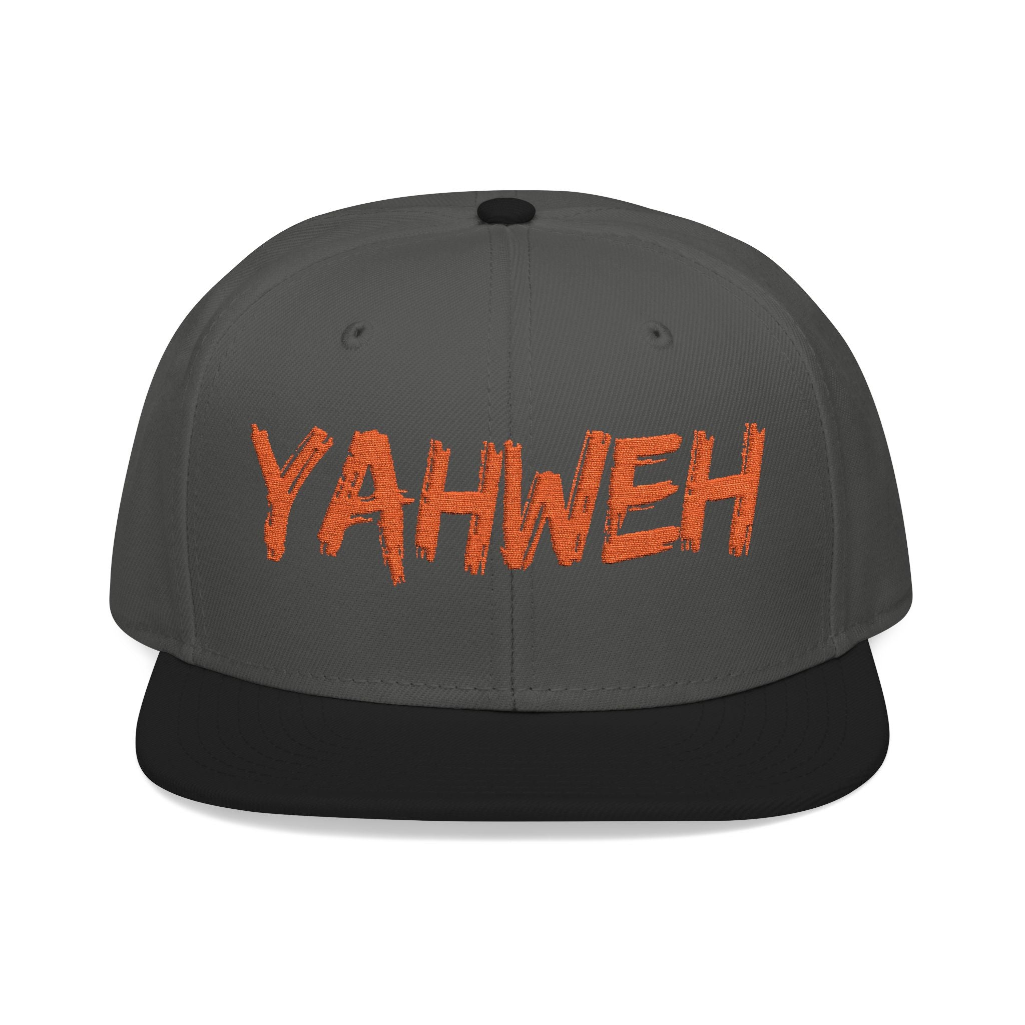 Embroidered "Yahweh" Snapback Hat - Streetwear Christian Cap
