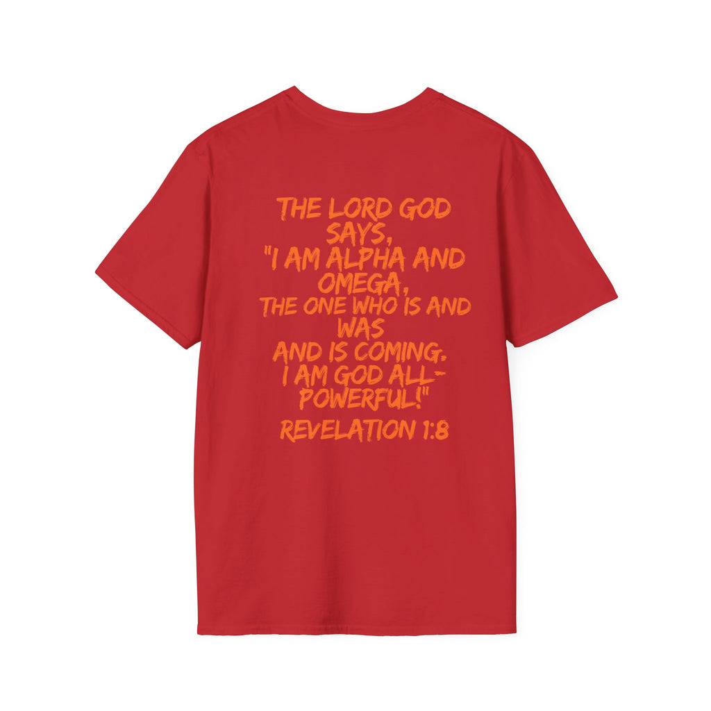 Yahweh Faith Tee — Revelation 1:8