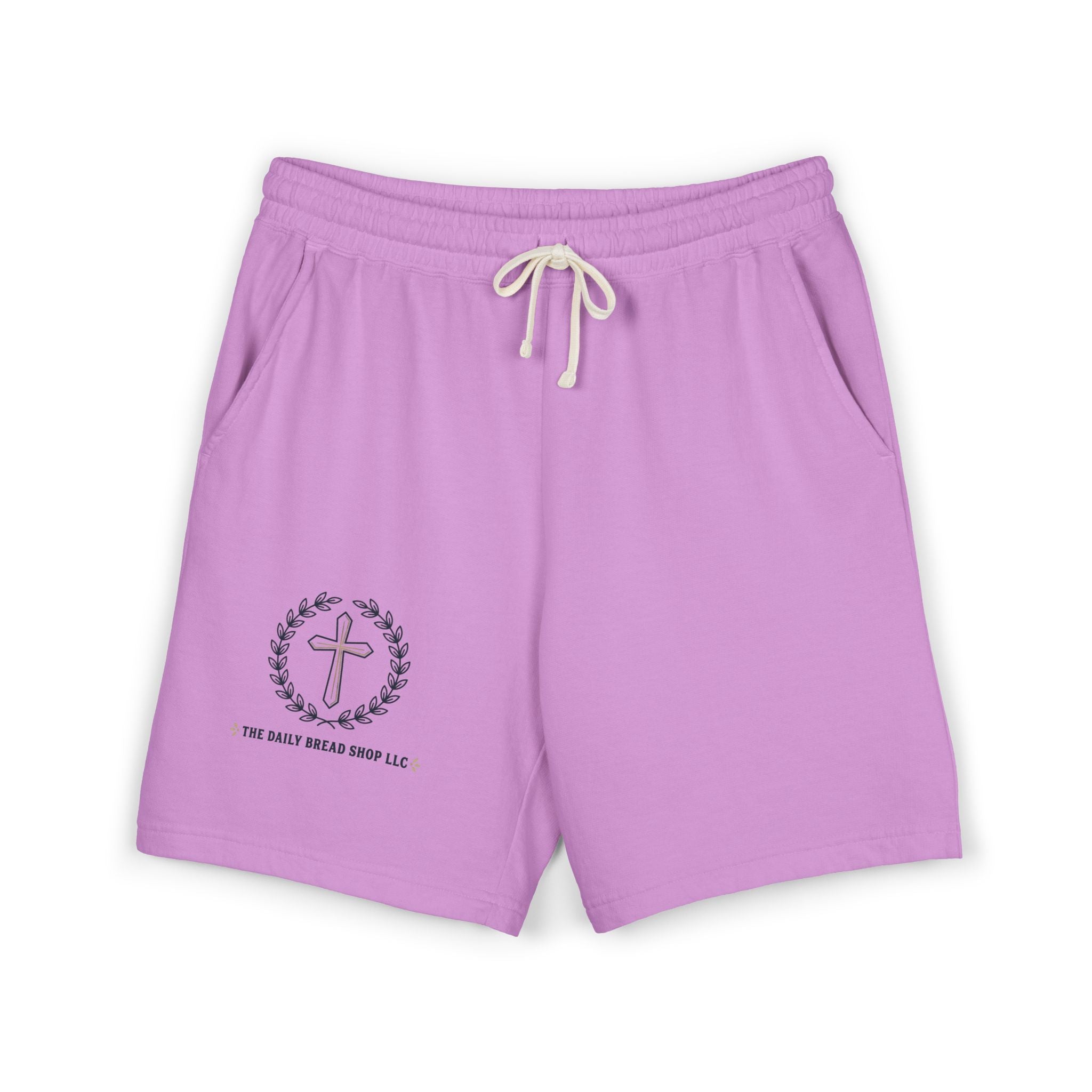 The Daily Bread Shop LLC Sweat Shorts — Lightweight Garment-Dyed Fleece