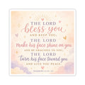 Bless You Bible Verse Sticker — Numbers 6:24-26 Inspirational Kiss-Cut Sticker
