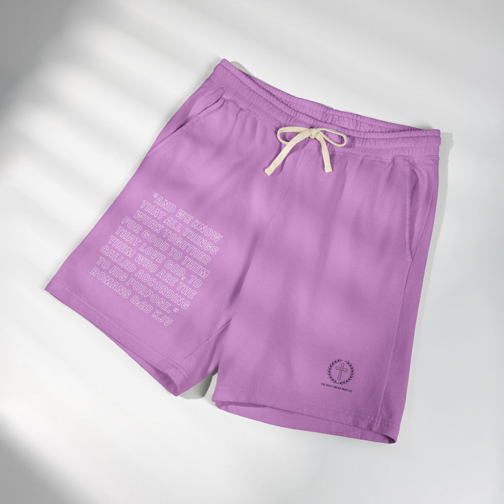 The Daily Bread Shop LLC Sweat Shorts — Lightweight Garment-Dyed Fleece