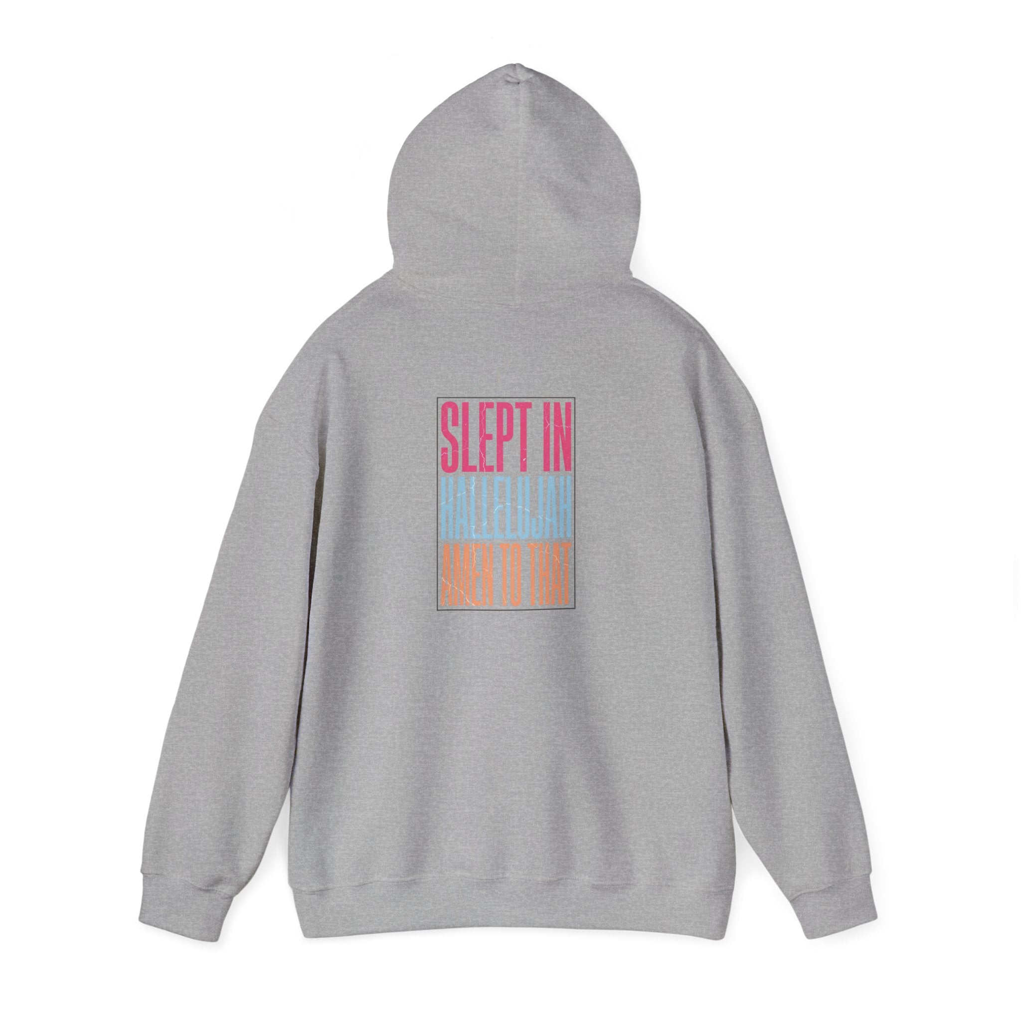Sleep In Hallelujah Hoodie | Everything Hallelujah, ironic gratitude