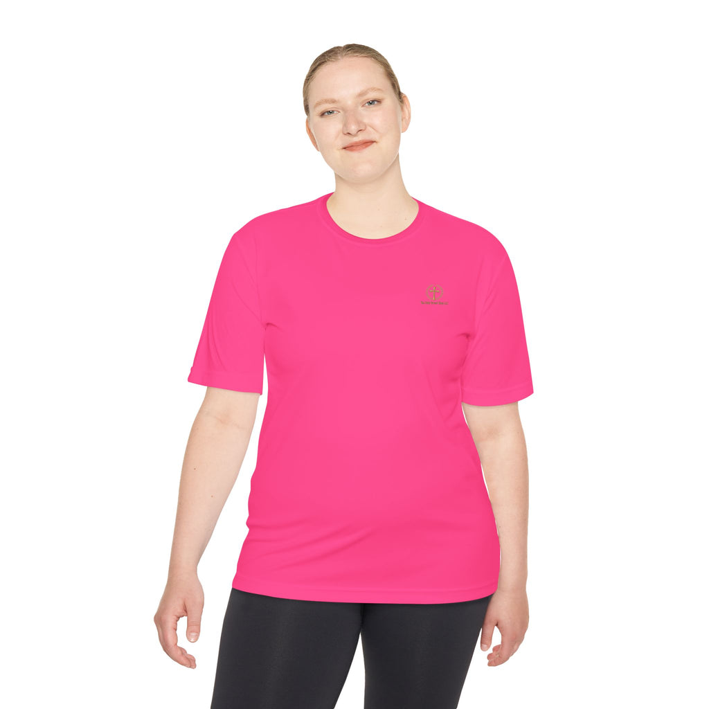 Faith Graphic Tee — “Walk By Faith Not By Sight” Moisture-Wicking Shirt