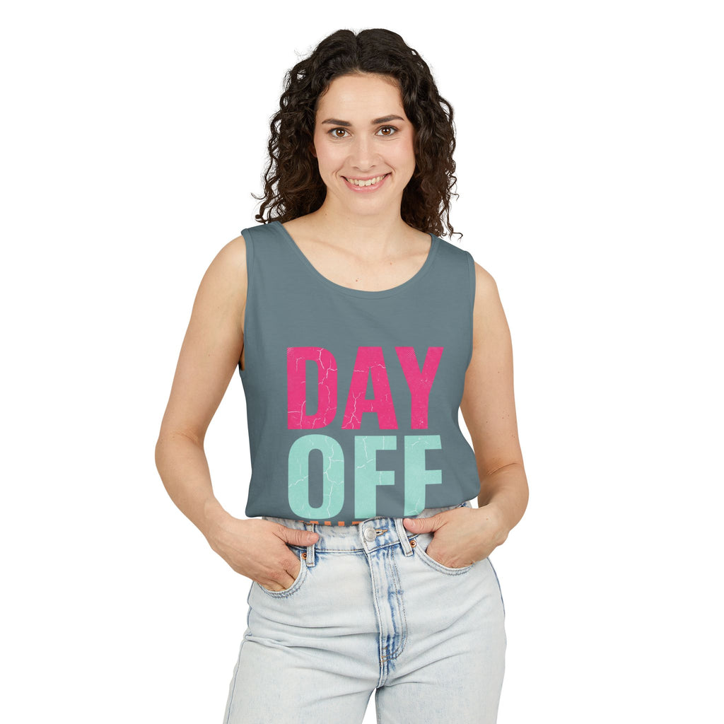 Day Off Hallelujah Tank Top — Funny Relaxation Vacation Shirt