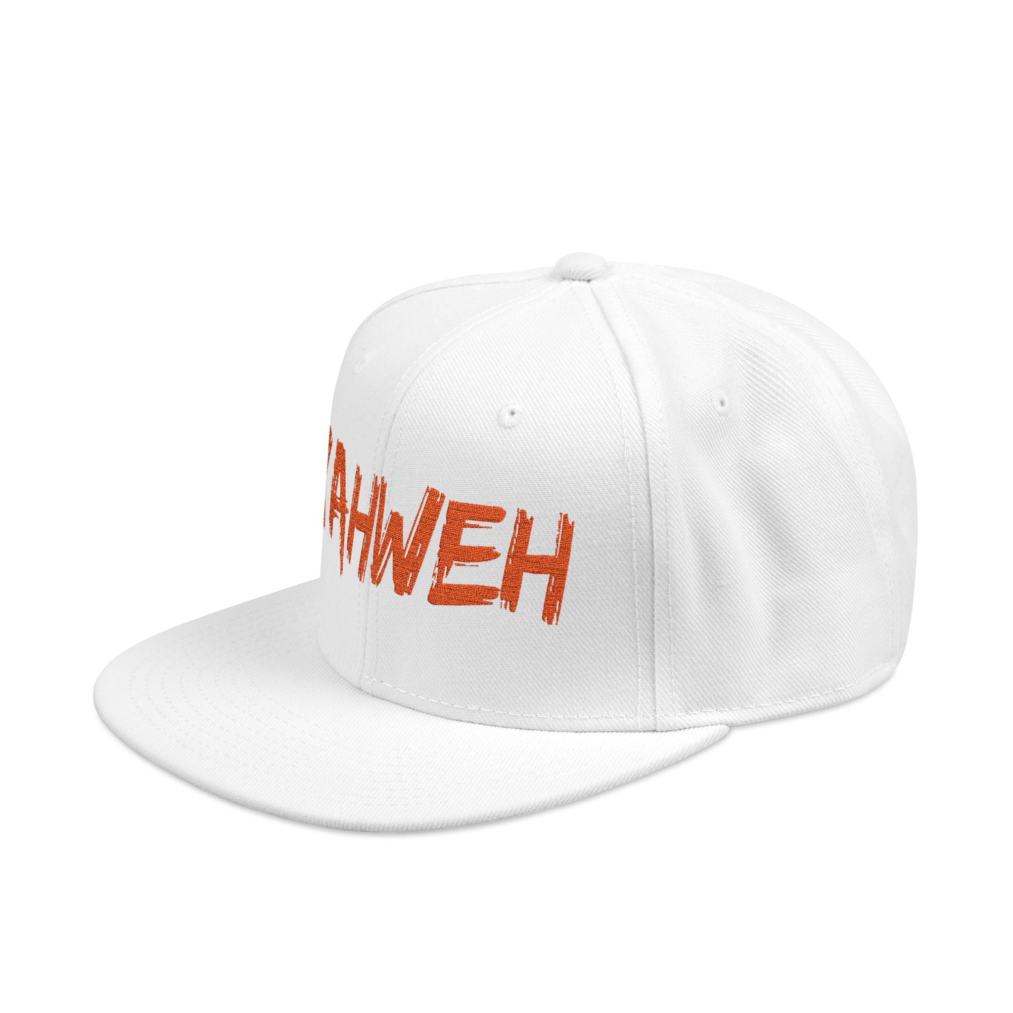 Embroidered "Yahweh" Snapback Hat - Streetwear Christian Cap