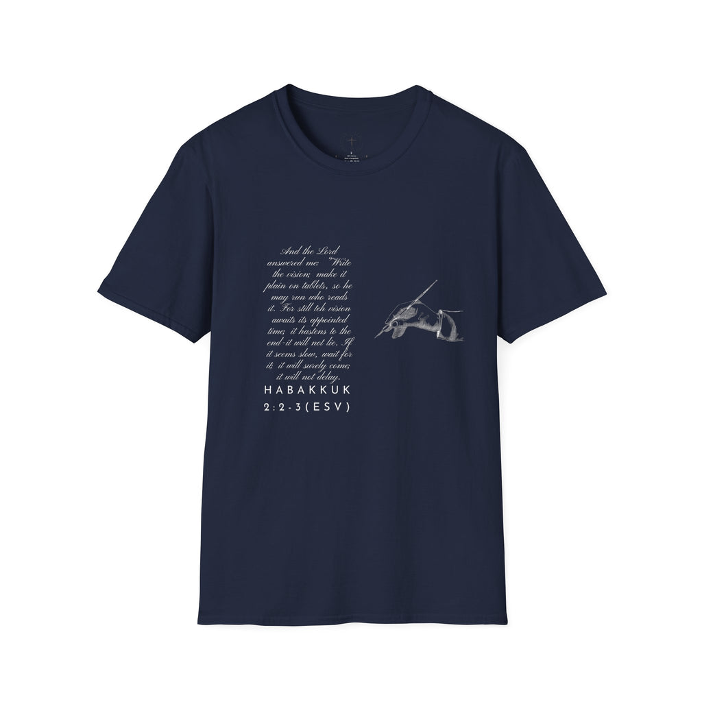 Soft T-Shirt — Write the Vision and Make it Plain
