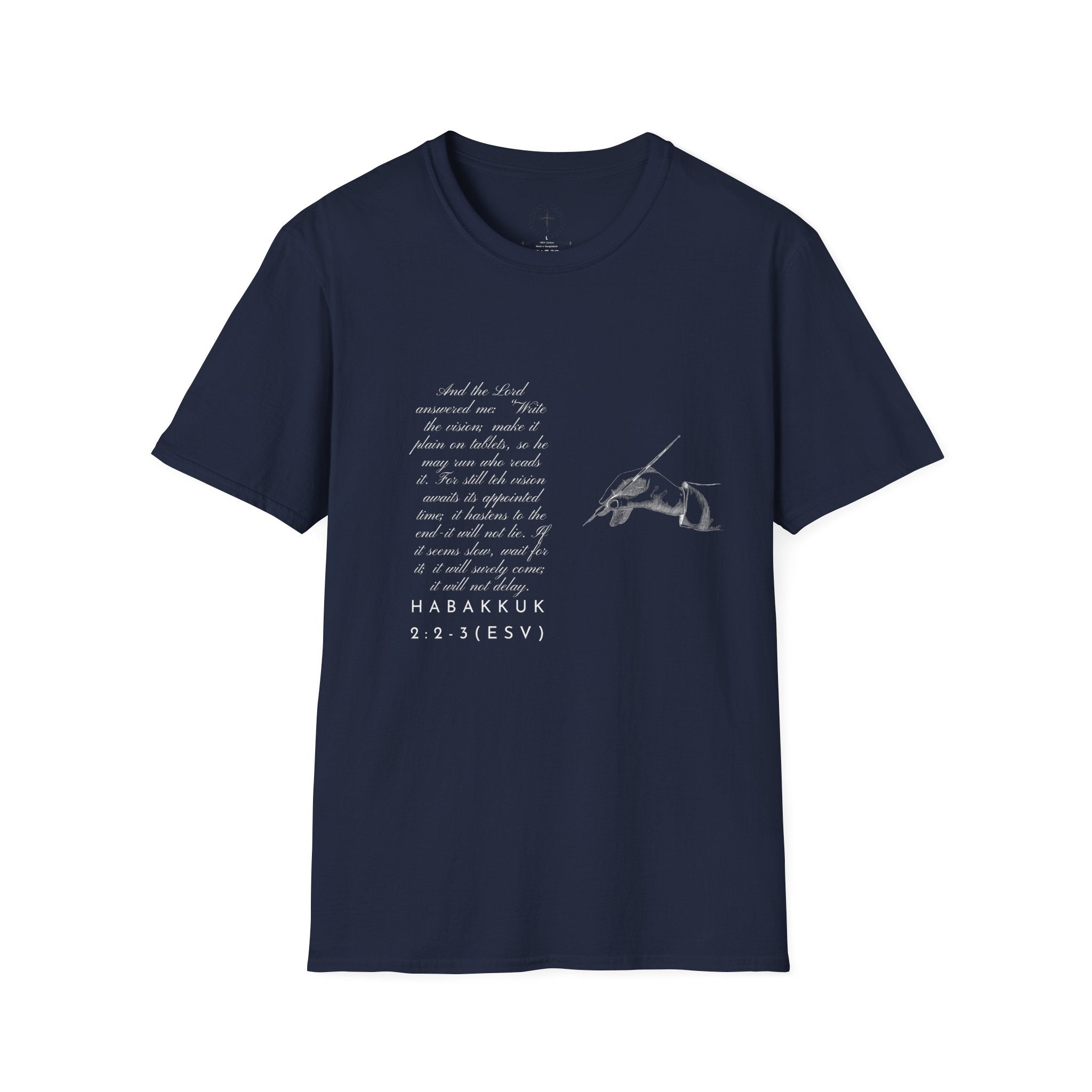 Soft T-Shirt — Write the Vision and Make it Plain