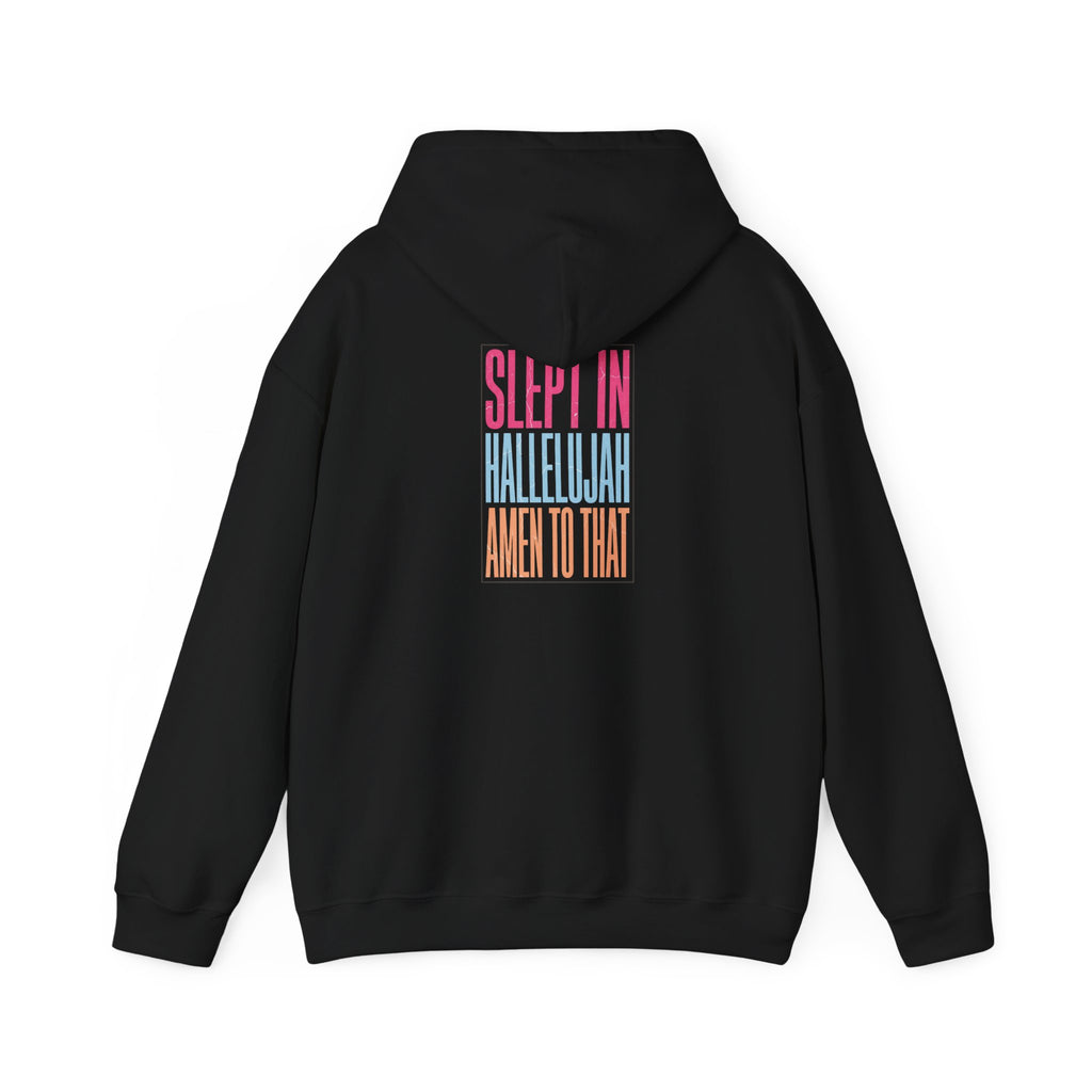 Sleep In Hallelujah Hoodie | Everything Hallelujah, ironic gratitude