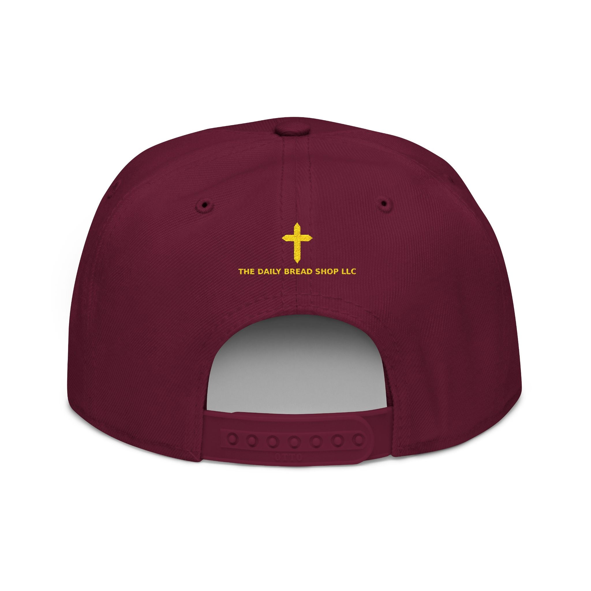 Embroidered "Alpha and Omega" Snapback Hat - Streetwear Trucker Cap