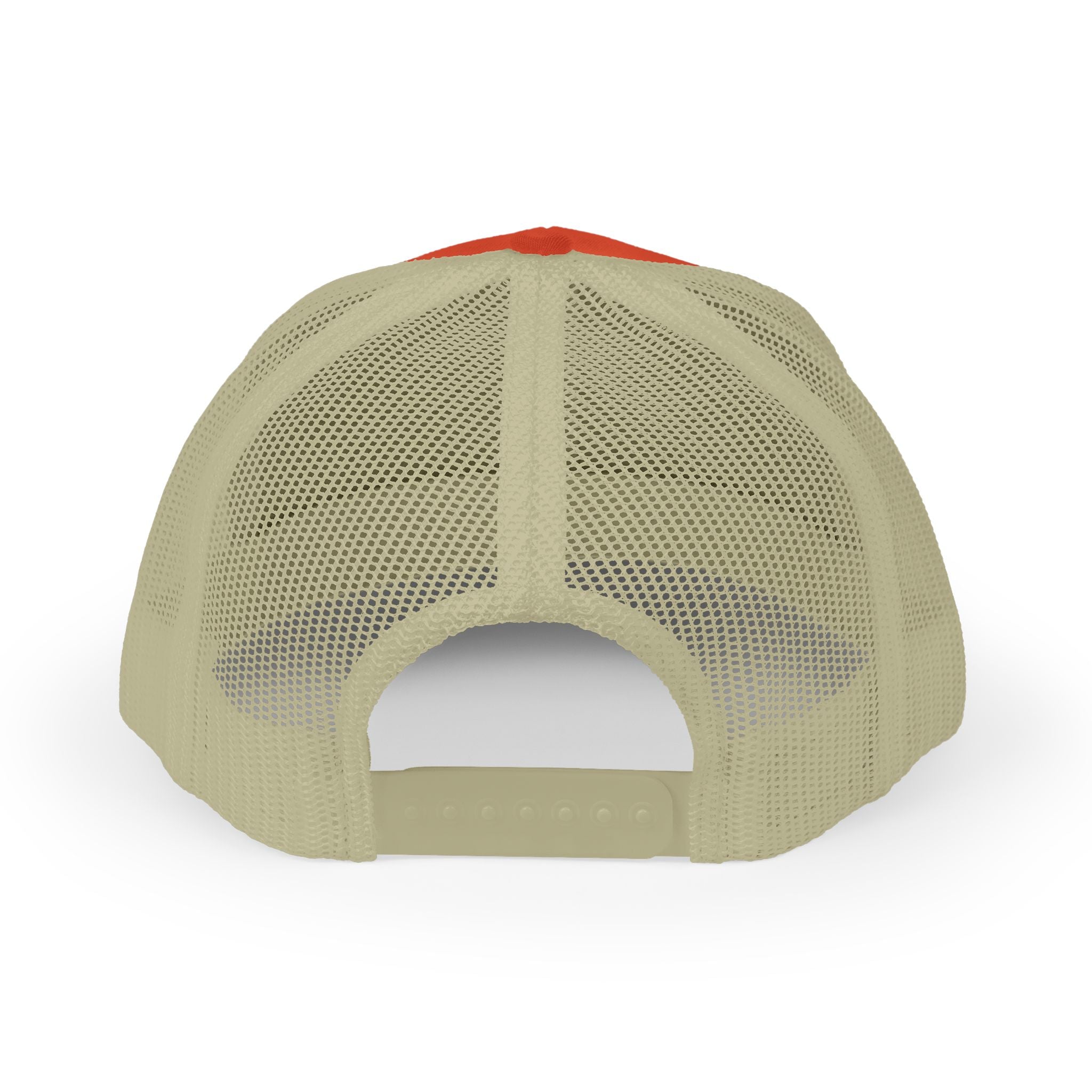 YAHWEH Gold Script Snapback Trucker Cap — Faith-Inspired Mesh Back Hat