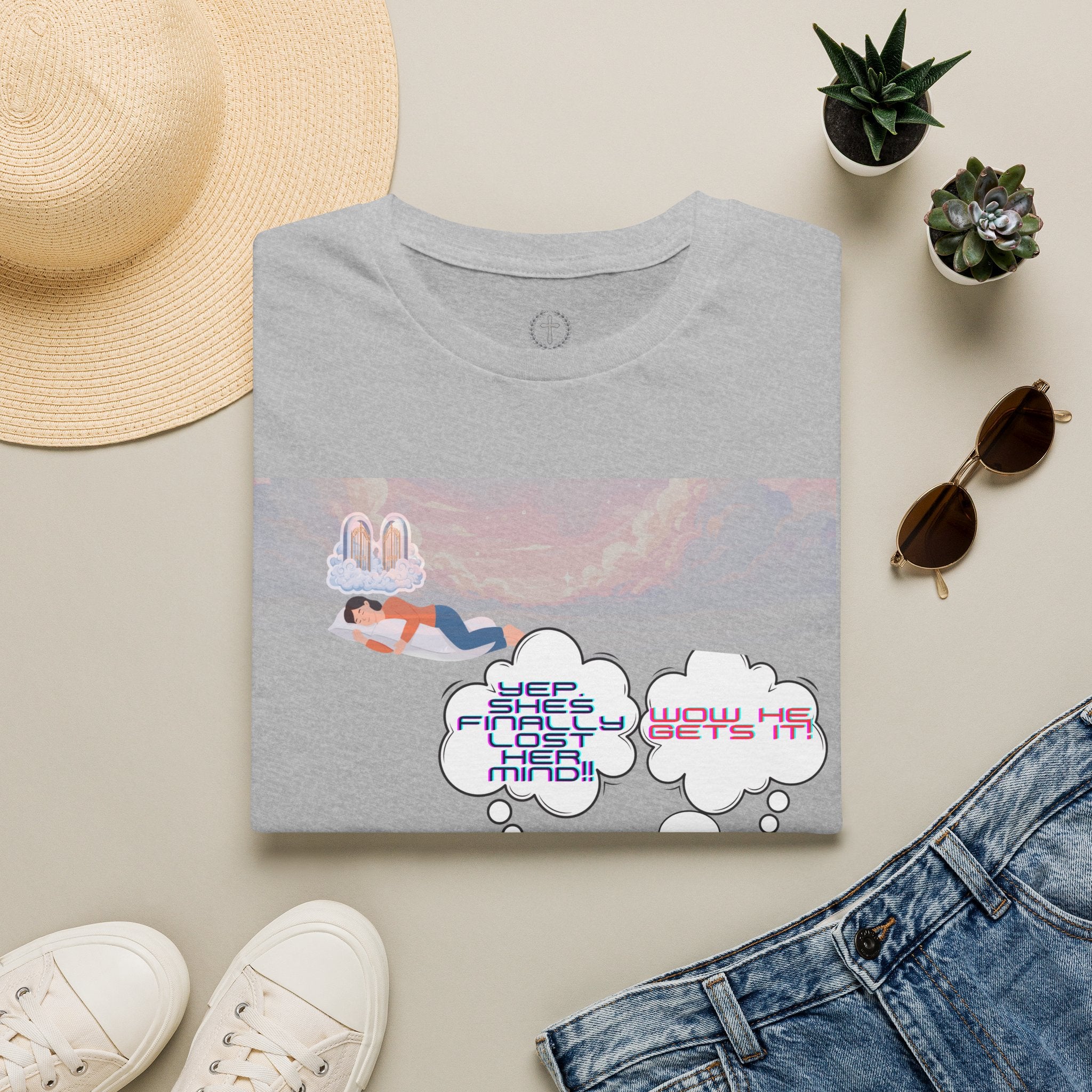 T-Shirt — 'Stop Sharing the Vision' Inspirational Conversation Graphic Tee
