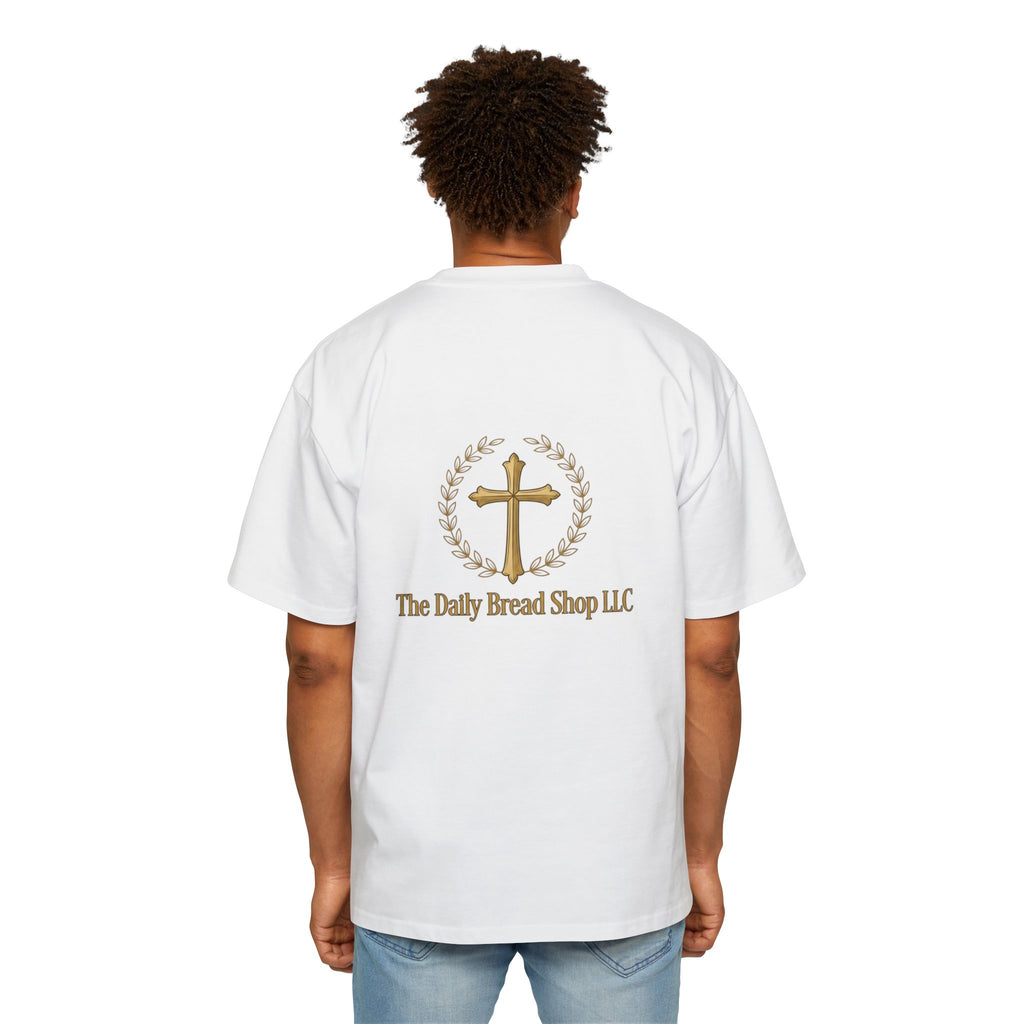 Christian Jesus Graphic Tee — "Don't Make It Hard For Jesus" Oversized Shirt