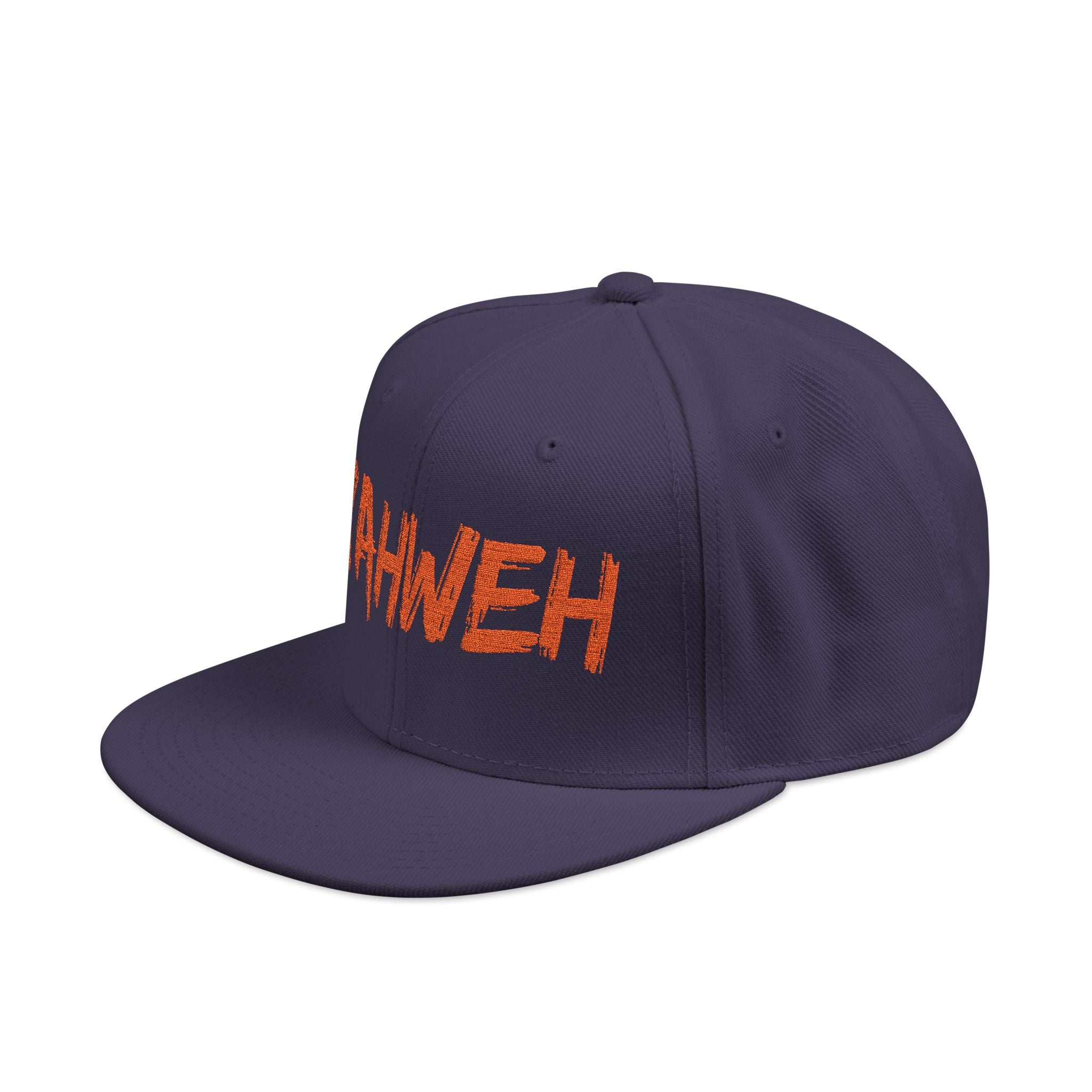Embroidered "Yahweh" Snapback Hat - Streetwear Christian Cap