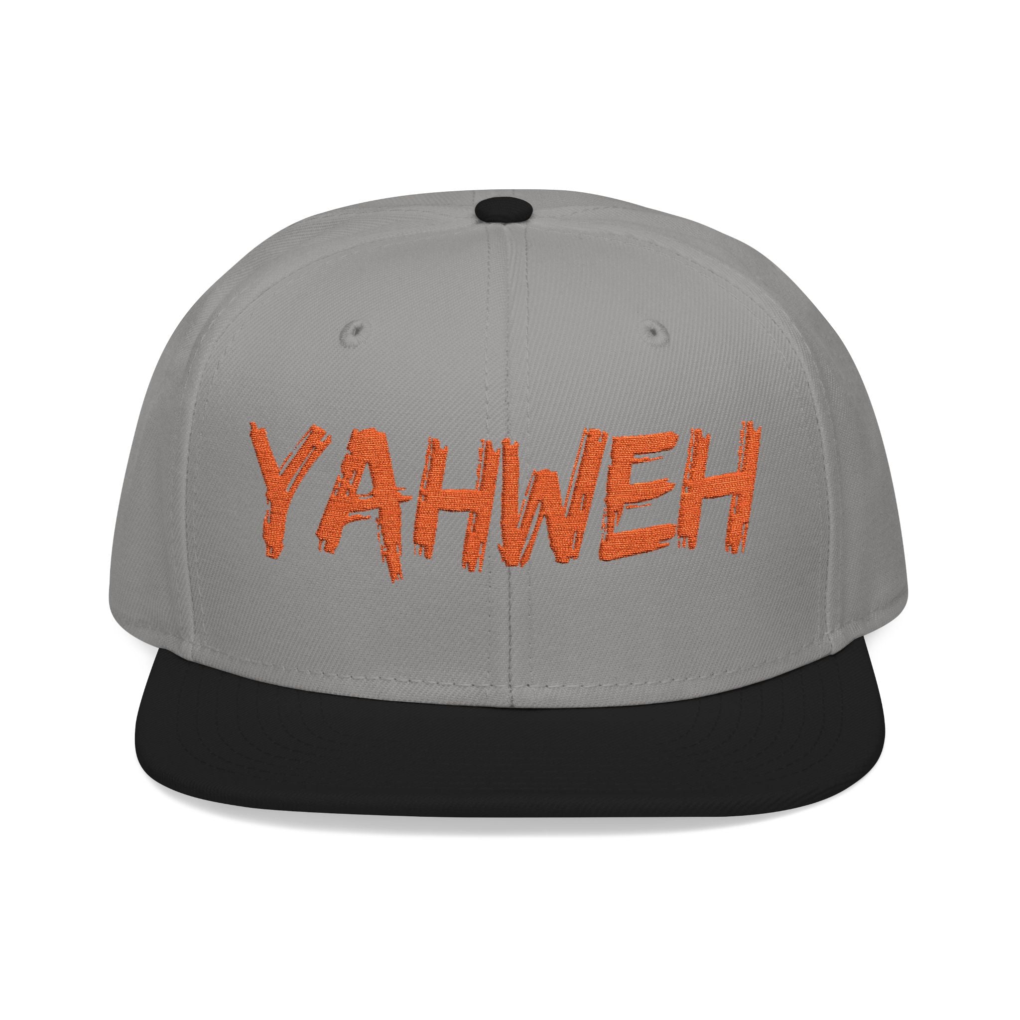Embroidered "Yahweh" Snapback Hat - Streetwear Christian Cap