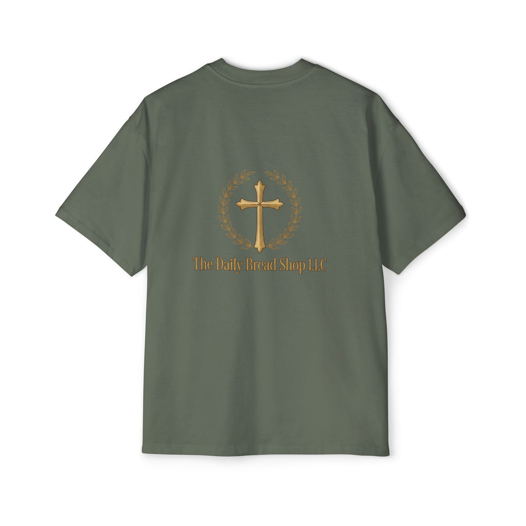 Christian Jesus Graphic Tee — "Don't Make It Hard For Jesus" Oversized Shirt