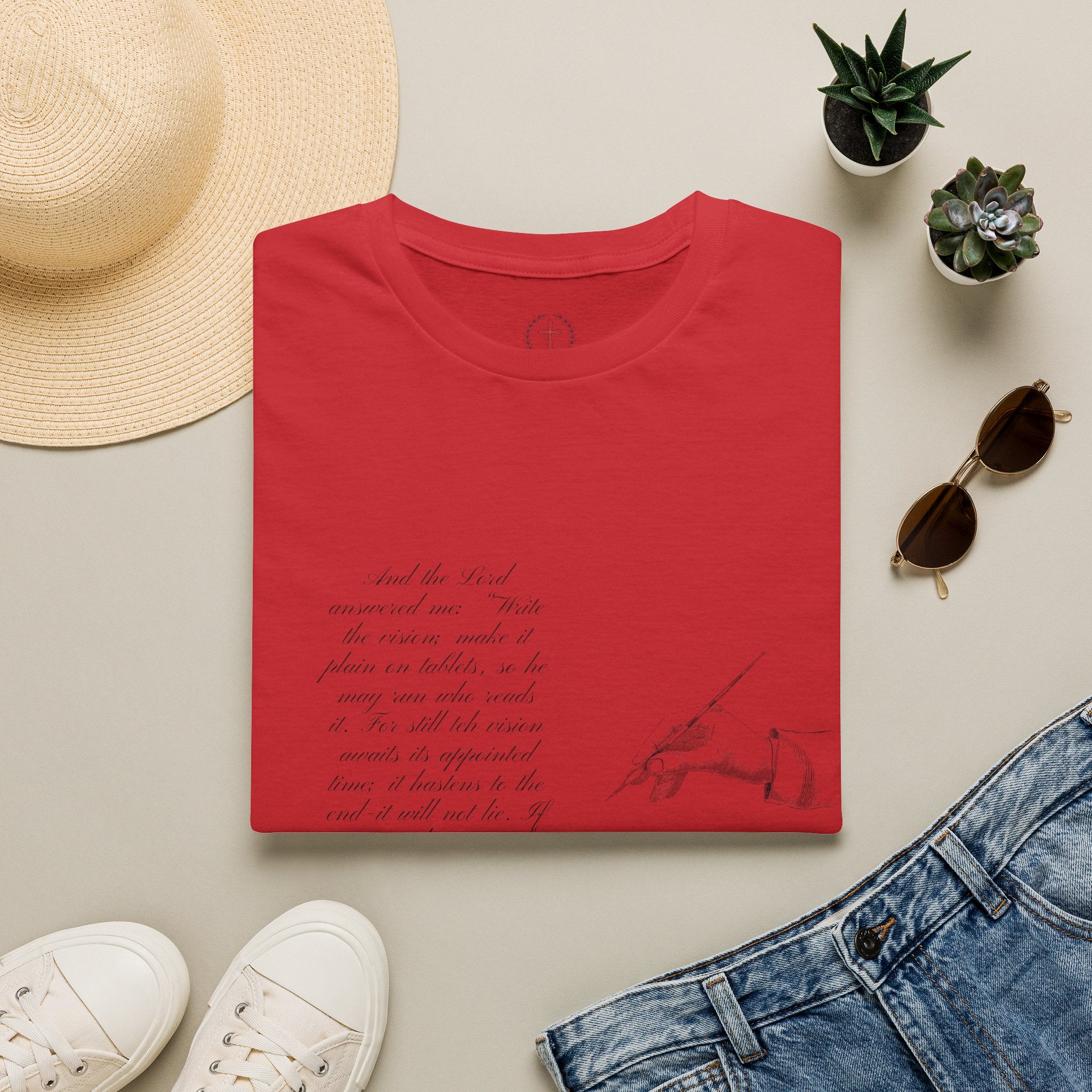 Soft T-Shirt — Write the Vision and Make it Plain