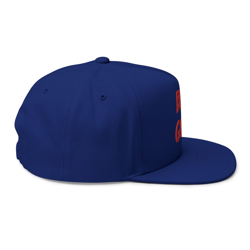 But God! Embroidered Flat Bill Cap — Christian Statement Snapback