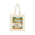 Bible Verse Tote Bag — Habakkuk 2:2-3 Canvas Shoulder Bag