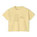 Christian Cross Boxy Tee — Write the Vision and Make It Plain KJV