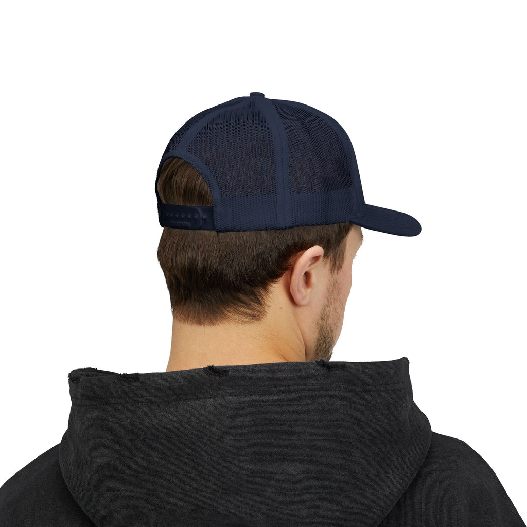 1 Corinthians 13:4-5 Trucker Cap — Customizable Mesh Back Hat