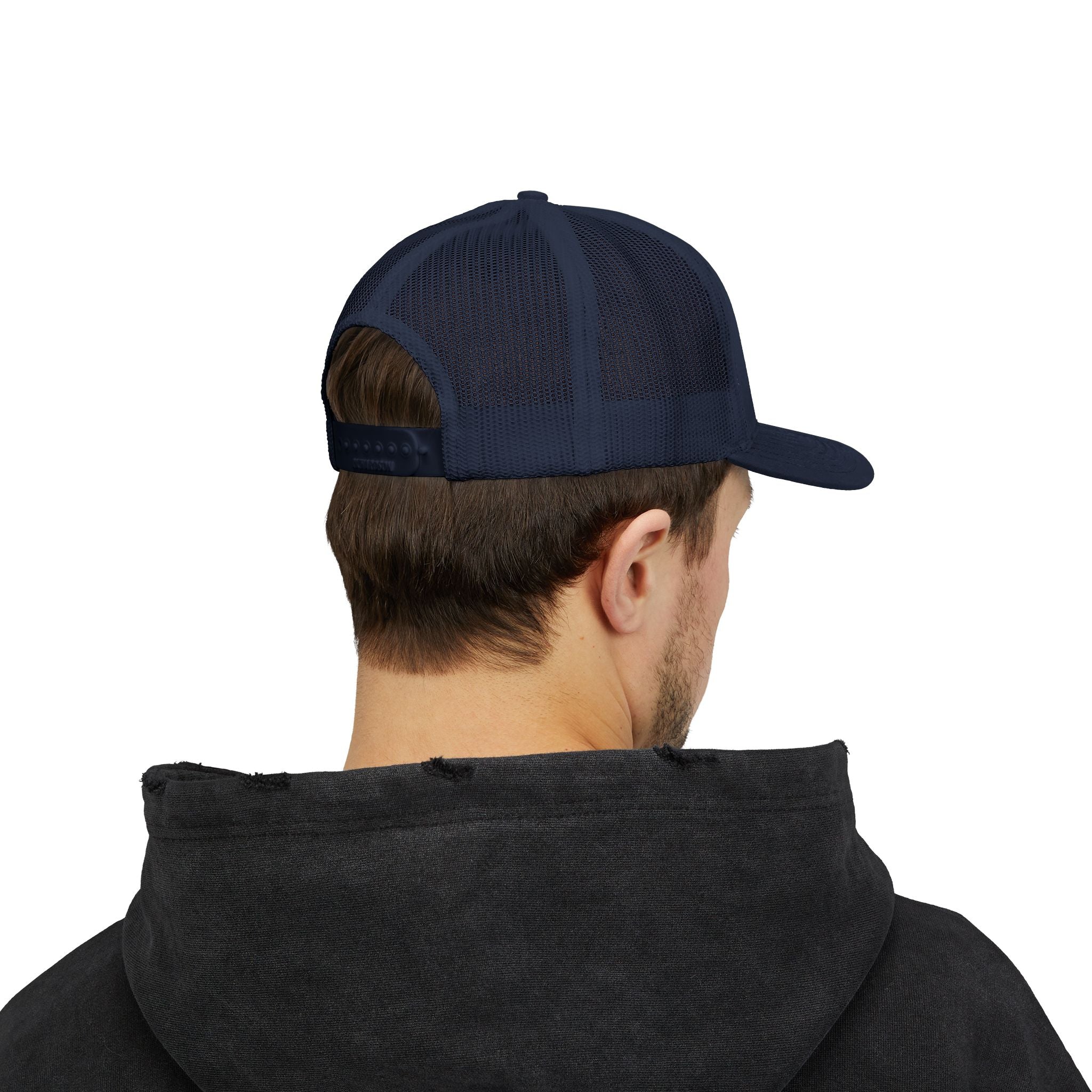 1 Corinthians 13:4-5 Trucker Cap — Customizable Mesh Back Hat