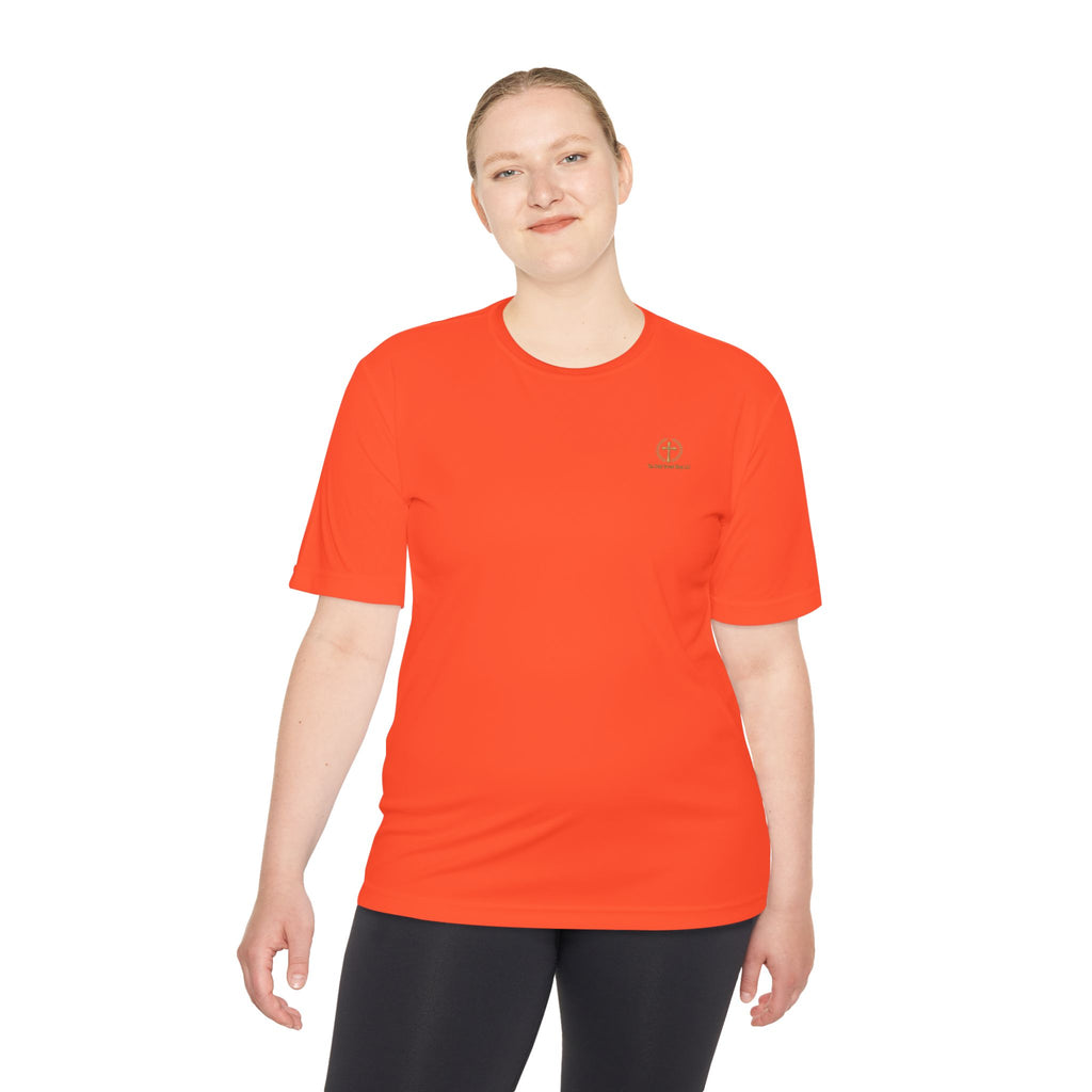 Faith Graphic Tee — “Walk By Faith Not By Sight” Moisture-Wicking Shirt
