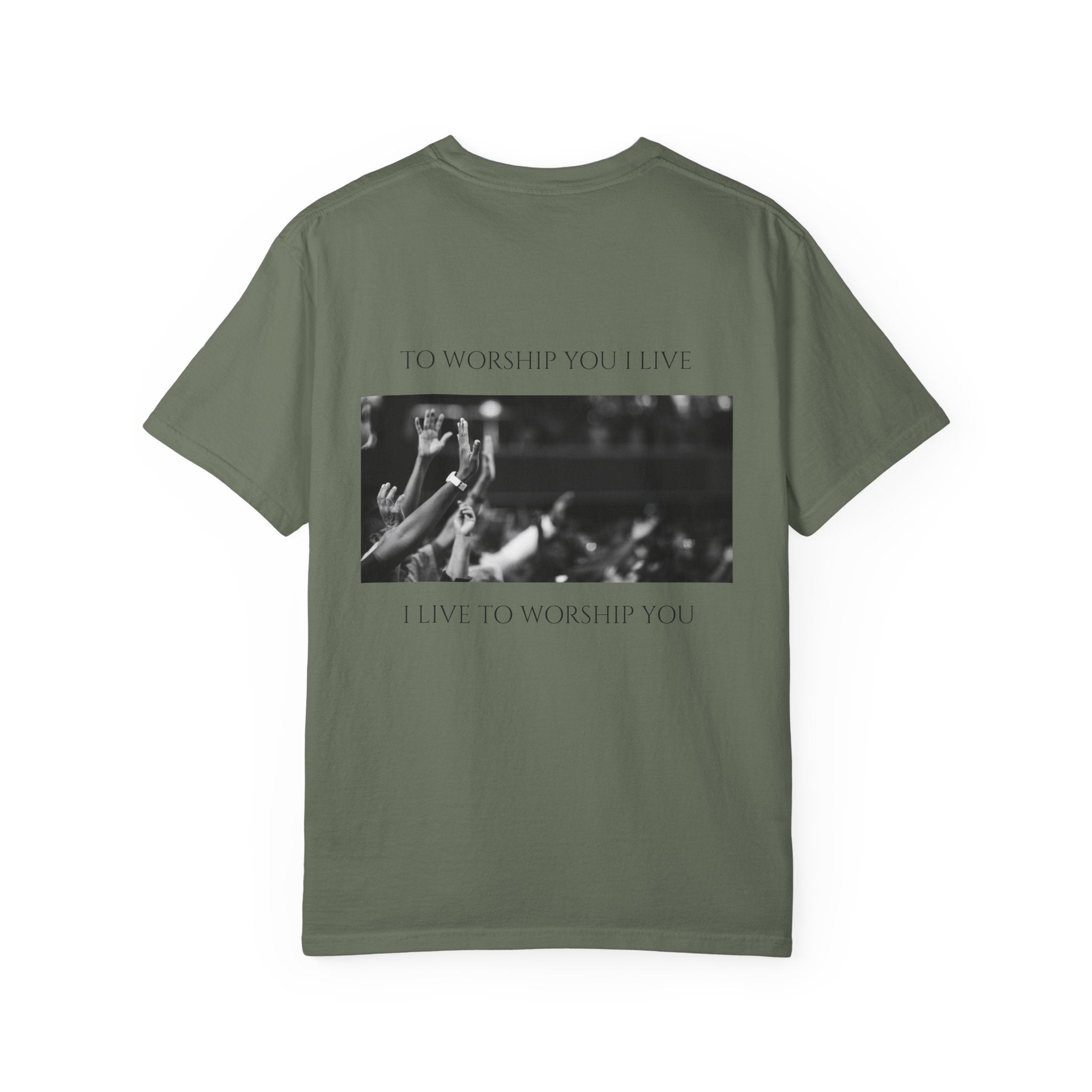 Worship Together T-Shirt — "To Worship You I Live" Graphic Tee