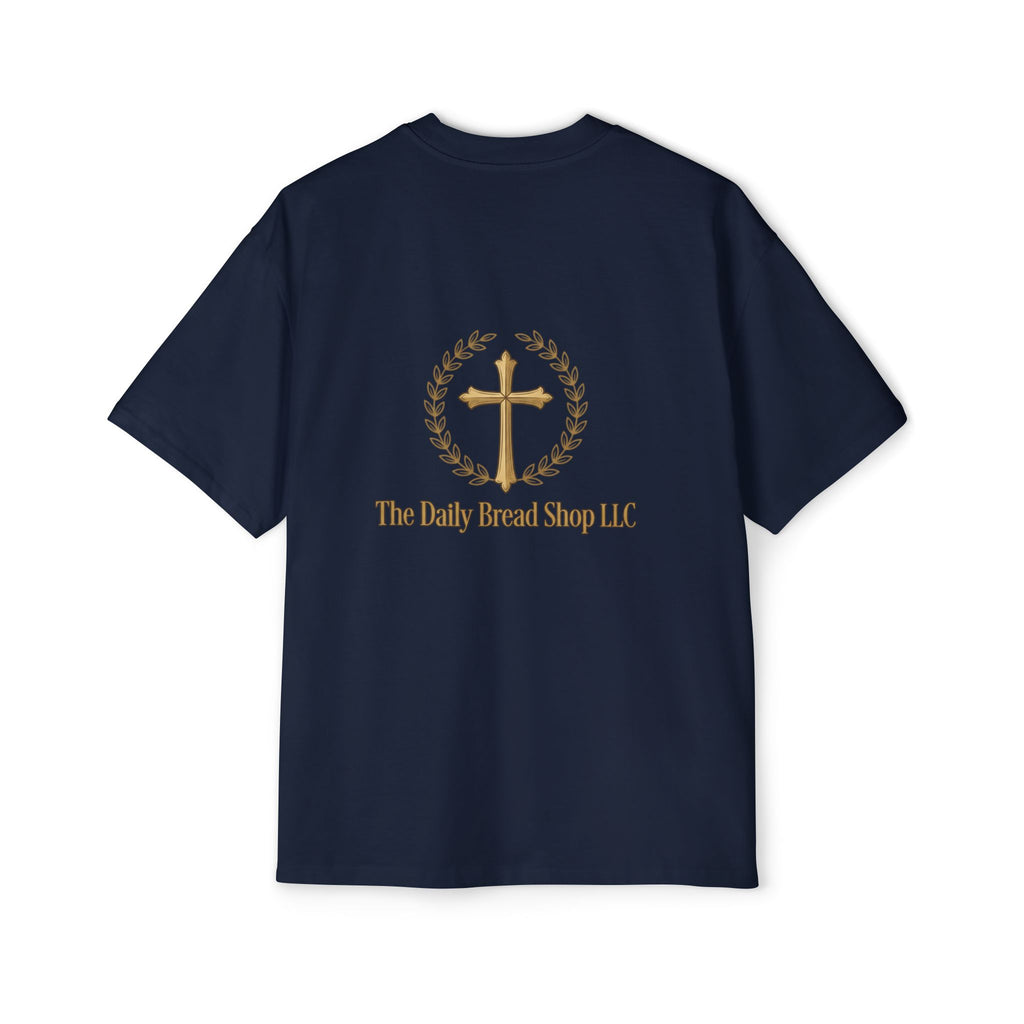 Christian Jesus Graphic Tee — "Don't Make It Hard For Jesus" Oversized Shirt