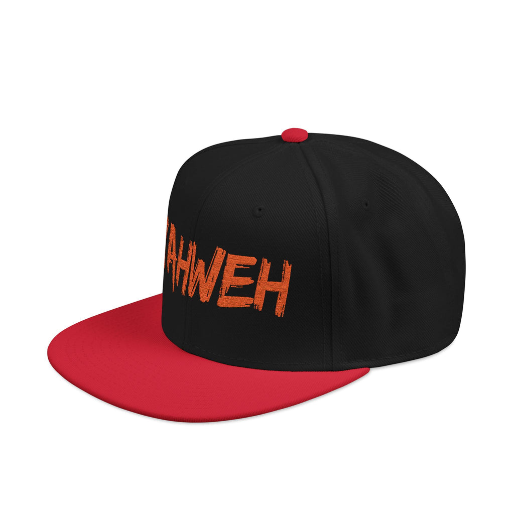 Embroidered "Yahweh" Snapback Hat - Streetwear Christian Cap