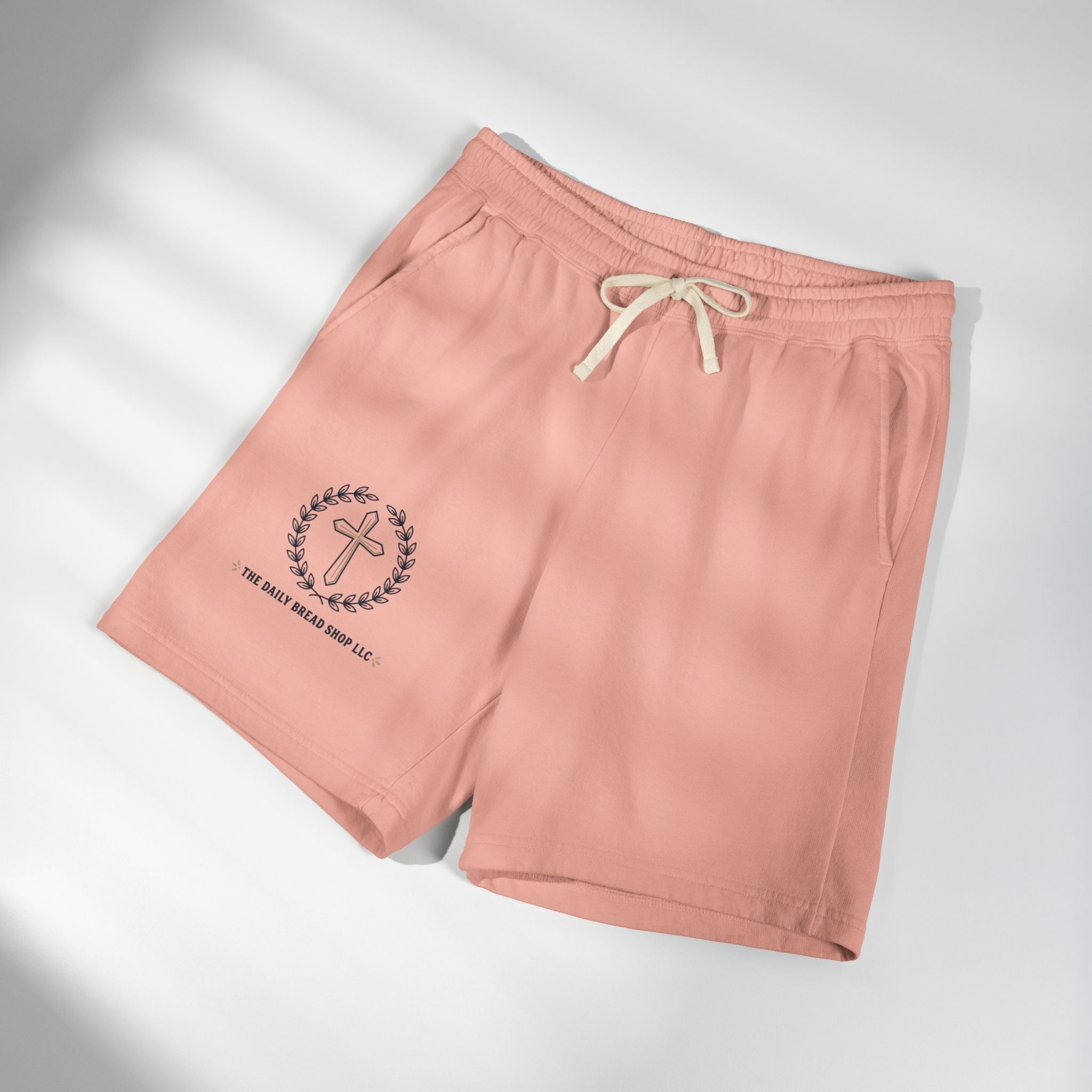 The Daily Bread Shop LLC Sweat Shorts — Lightweight Garment-Dyed Fleece
