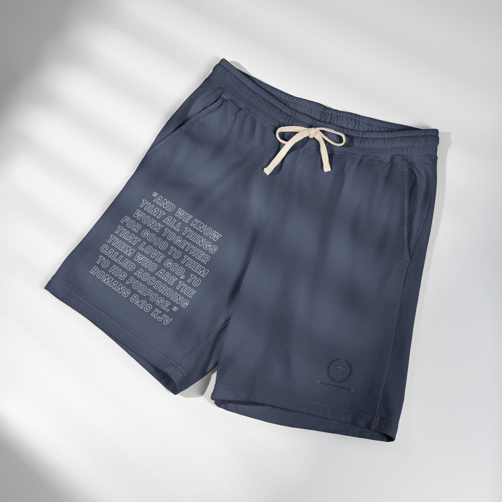 The Daily Bread Shop LLC Sweat Shorts — Lightweight Garment-Dyed Fleece