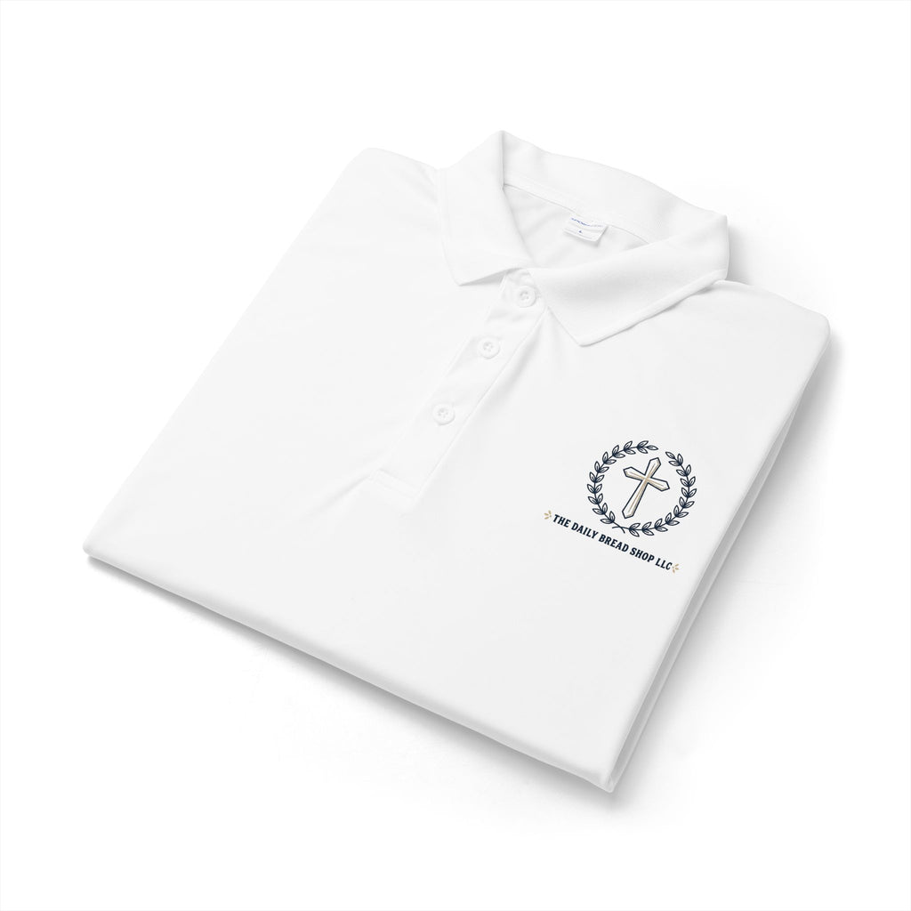 The Daily Bread Shop LLC Breathable Polo (Customizable)