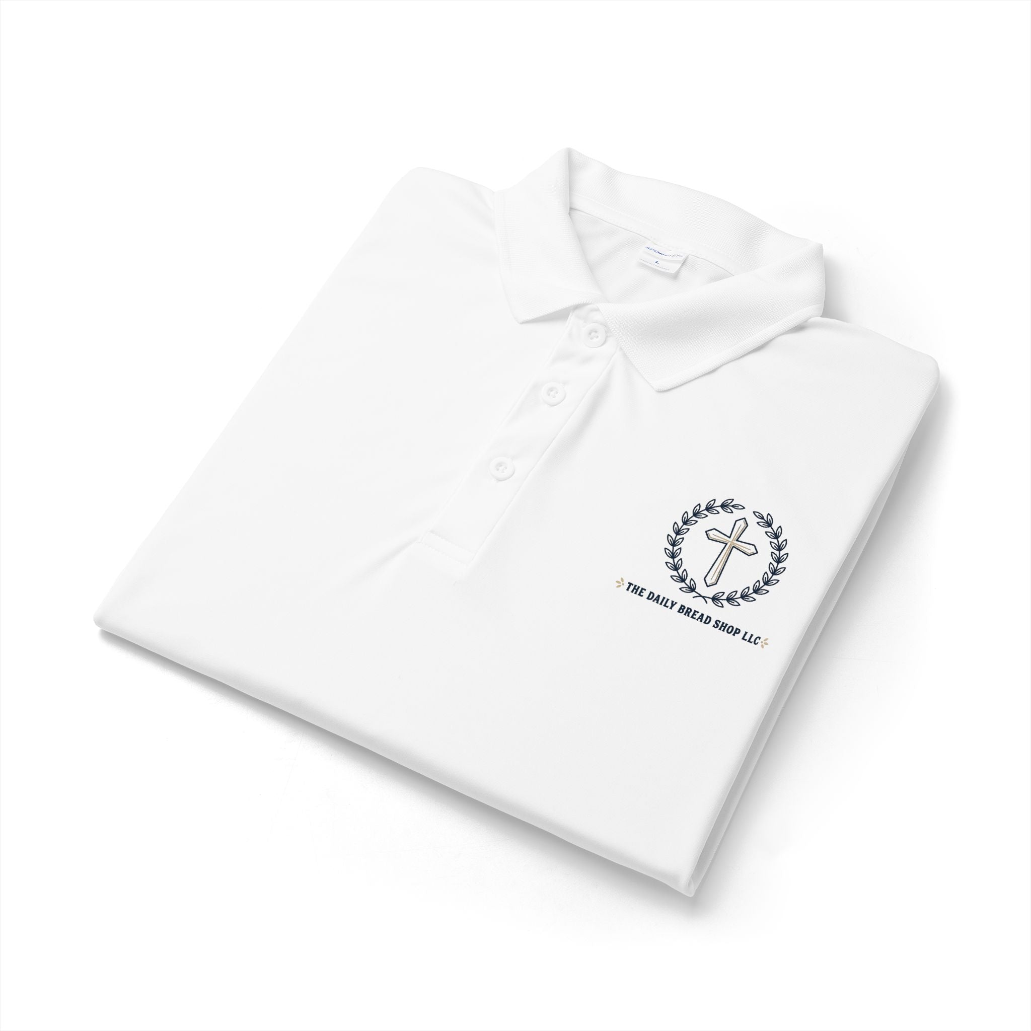 The Daily Bread Shop LLC Breathable Polo (Customizable)