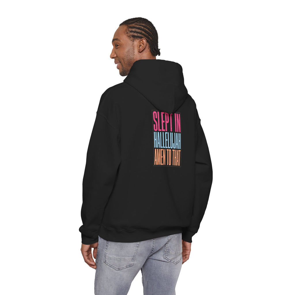 Sleep In Hallelujah Hoodie | Everything Hallelujah, ironic gratitude
