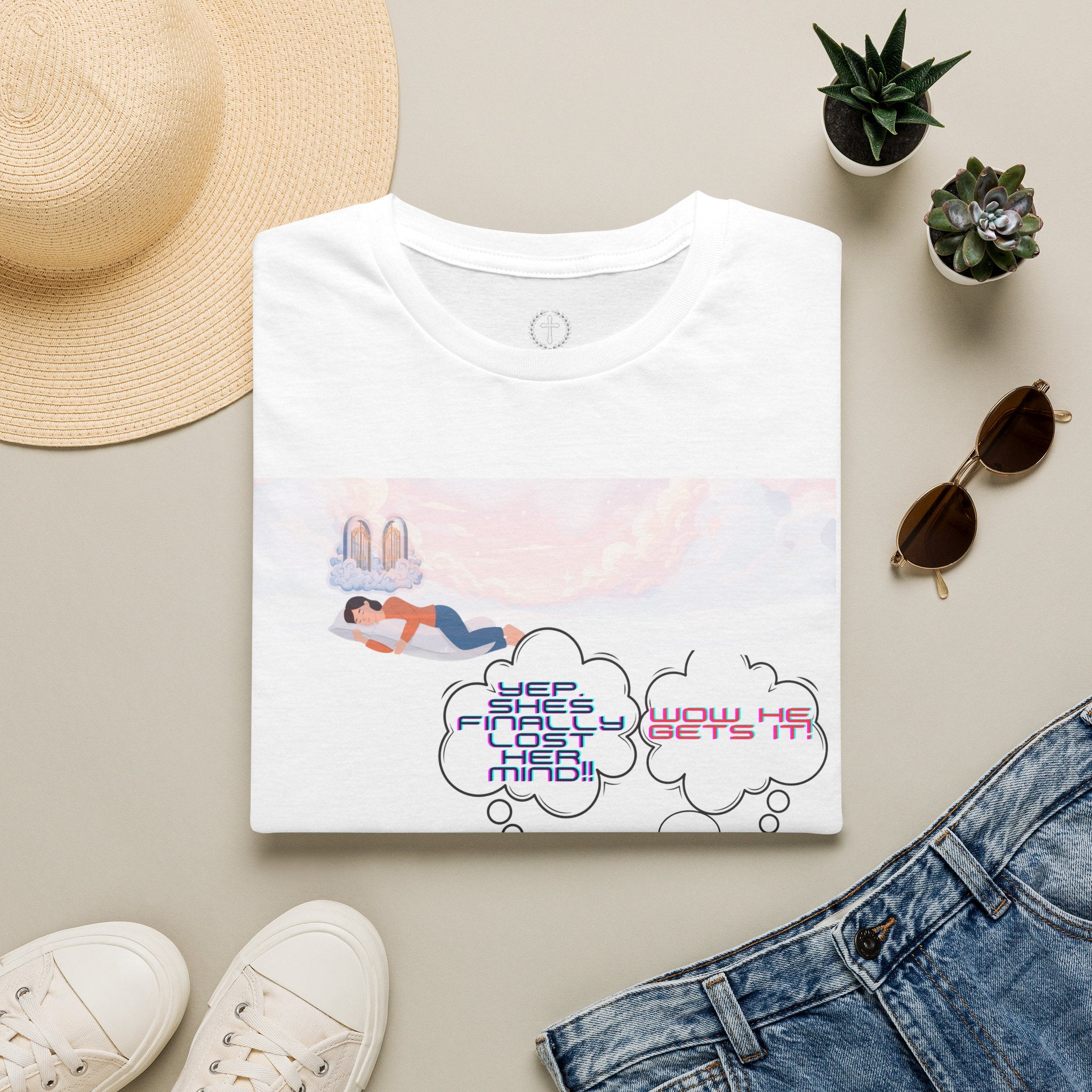 T-Shirt — 'Stop Sharing the Vision' Inspirational Conversation Graphic Tee