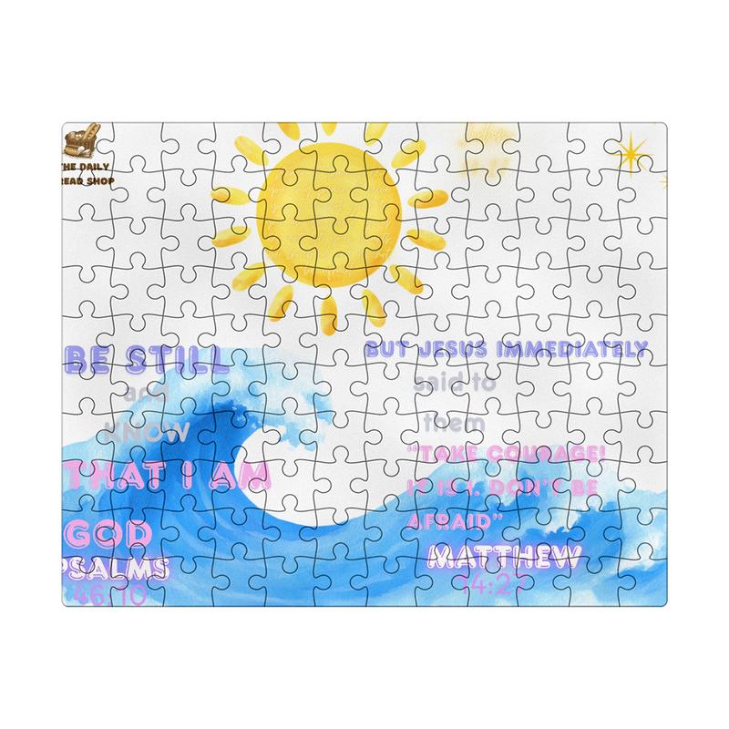 “Peace in the Storm” Christian Puzzle | Faith-Based Scripture Puzzle