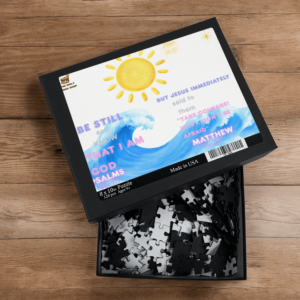 “Peace in the Storm” Christian Puzzle | Faith-Based Scripture Puzzle